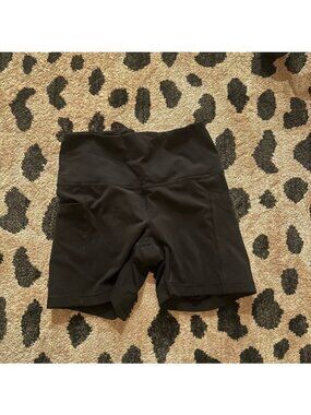 Yogalicious Women's Black Bike Shorts